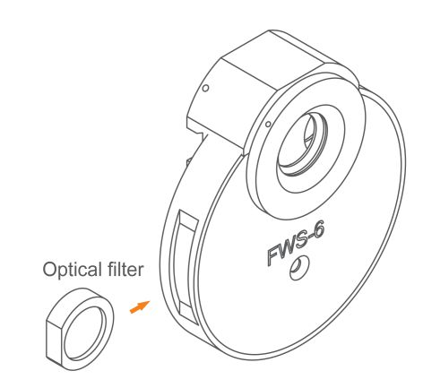 Filter wheel FWS-6